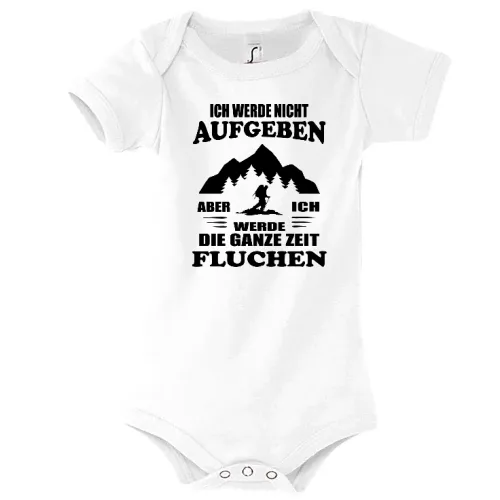 Wanderer Fluchen Wandern Trekking Hiking Lustig Body Kinder Bambino