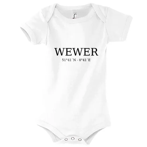 Wewer Koordinaten Body Kinder Bambino