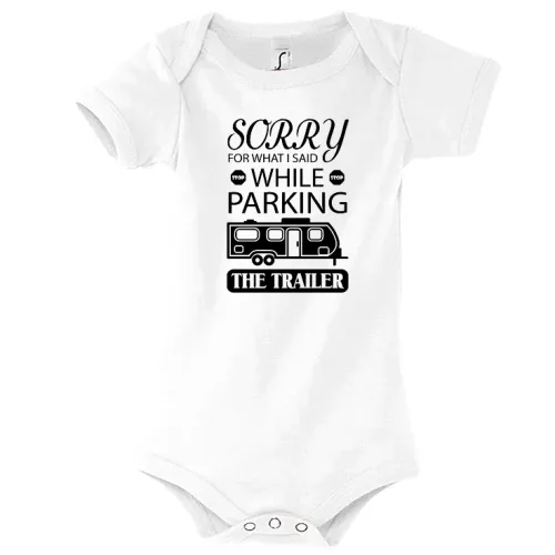 Wohnwagen Parken - Camping Choleriker Spruch Body Kinder Bambino