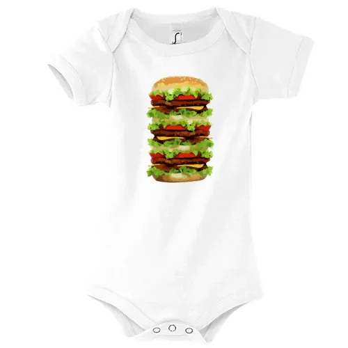 XXL Hamburger Body Kinder Bambino