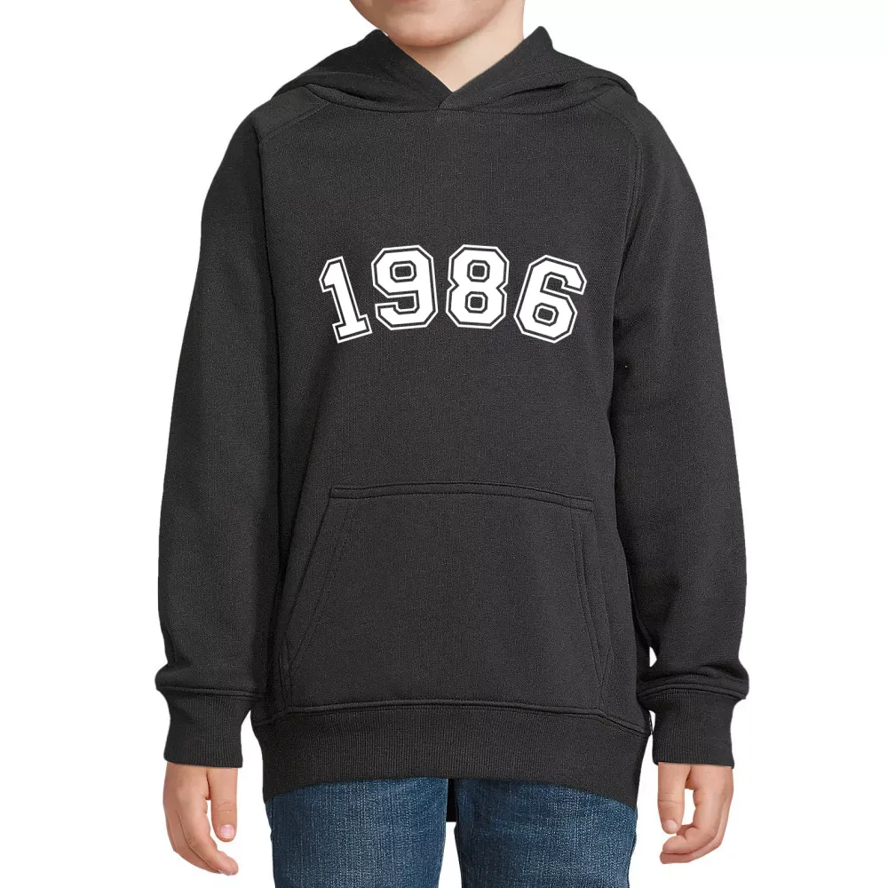  Kinder Hoodie mit Aufdruck '1986 30. Geburtstag'