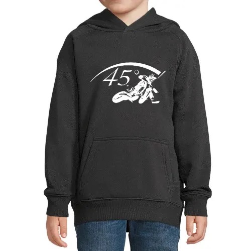 45 Supermoto Biker Kinder Hoodie 45 Supermoto Biker Hoodie