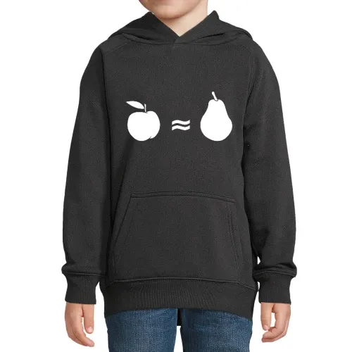 Äpfel mit Birnen vergleichen Kinder Hoodie