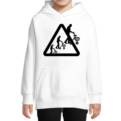 Achtung Rollatoren Kinder Hoodie