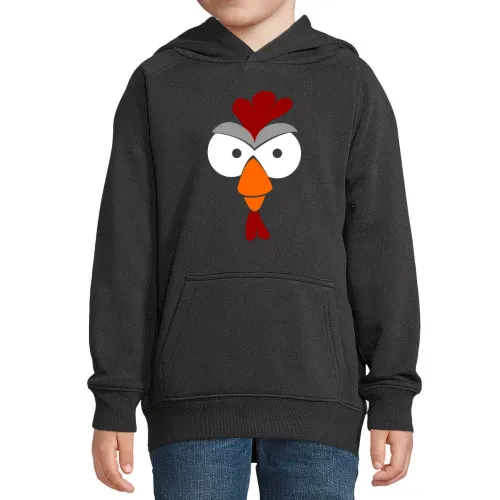 Agro Hahnkopf farbig Kinder Hoodie Agro Hahnkopf farbig Hoodie