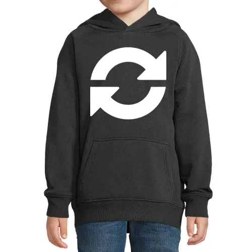 Aktualisieren Refresh Symbol Kinder Hoodie