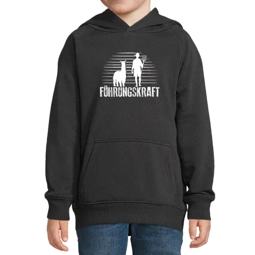 Alpaka Führungskraft - Alpaka Farm Lama Farmer Kinder Hoodie