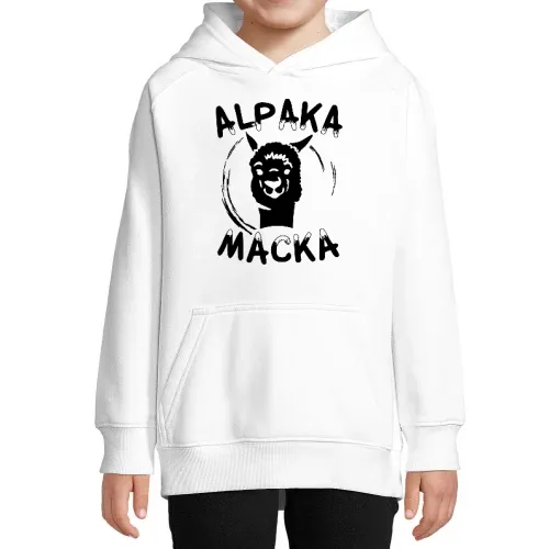 Alpaka Macka - Lama Macke - Hoodie Kinder Stellar