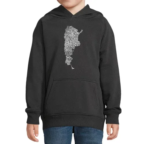 Argentinien Fingerabdruck Hoodie