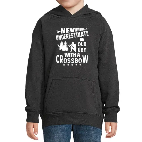 Armbrust Bogenschießen Mittelalter Bogensport Kinder Hoodie Armbrust Bogenschießen Mittelalter Bogensport Hoodie