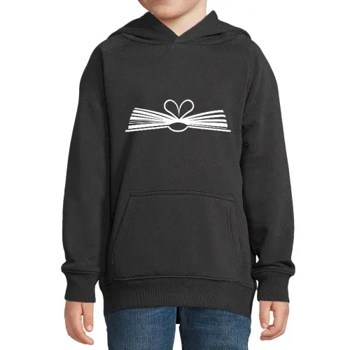 aufgeschlagenes Buchherz Hoodie