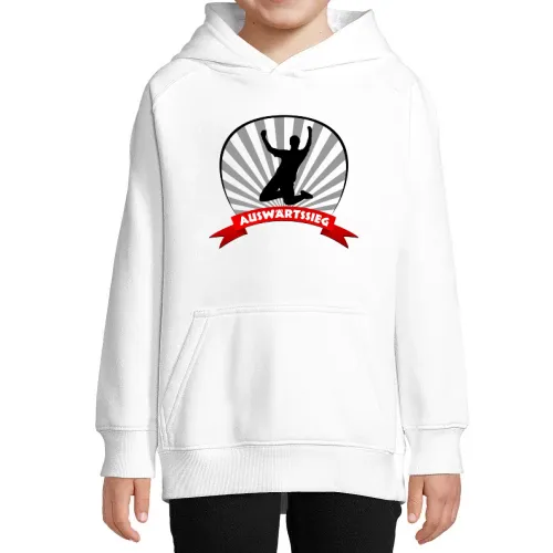 Auswärtssieg Fussball Hoodie Kinder Stellar