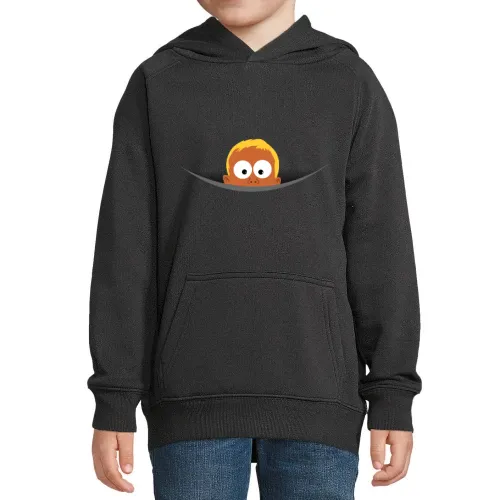 Babykopf aus Kängurubeutel Hoodie