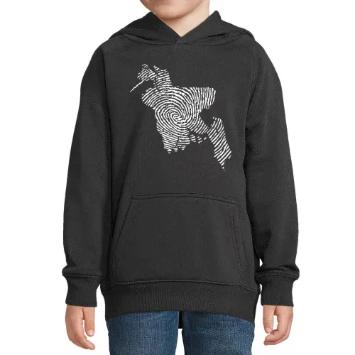 Bangladesch Fingerabdruck Kinder Hoodie Bangladesch Fingerabdruck Hoodie