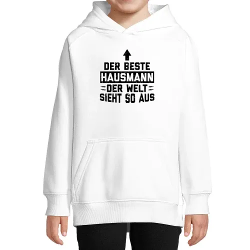 Bester Hausmann Der Welt Sieht So Aus - Hausmann Kinder Hoodie