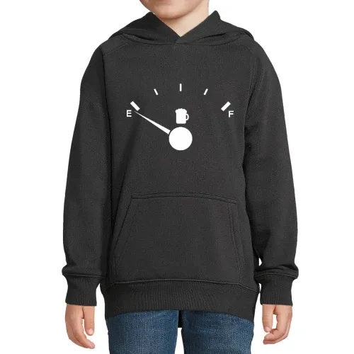 Biertankanzeige Leer Kinder Hoodie