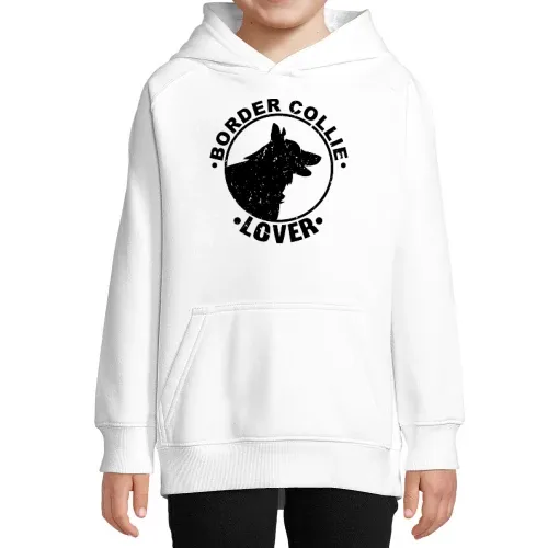 Border Collie Lover Hundewappen Geschenkidee Hoodie