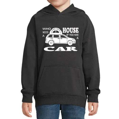 Camper Camping House Car Roof Tent - FARBE WÄHLBAR Hoodie Kinder Stellar