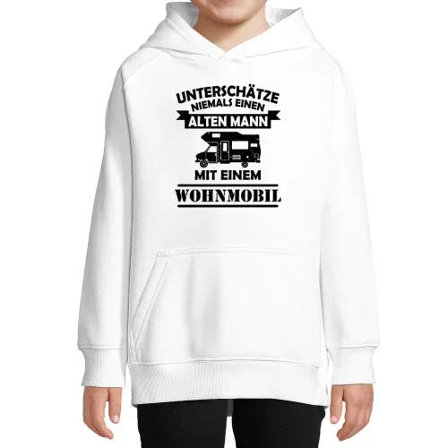 Camping Rentner Womo Wohnmobil Camper Wohnwagen Kinder Hoodie