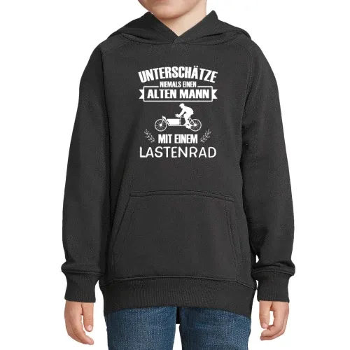 Cargo Hollandrad Lastenrad Biker Herren Bike Hoodie