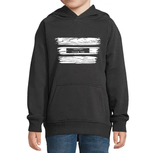 Caution! Wet paint Hoodie