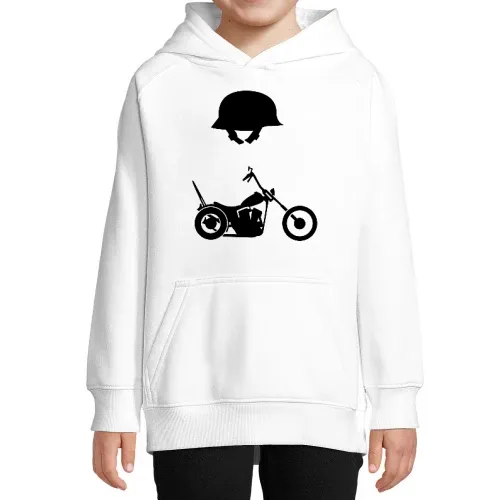 Chopper und Helm Kinder Hoodie Chopper und Helm Hoodie