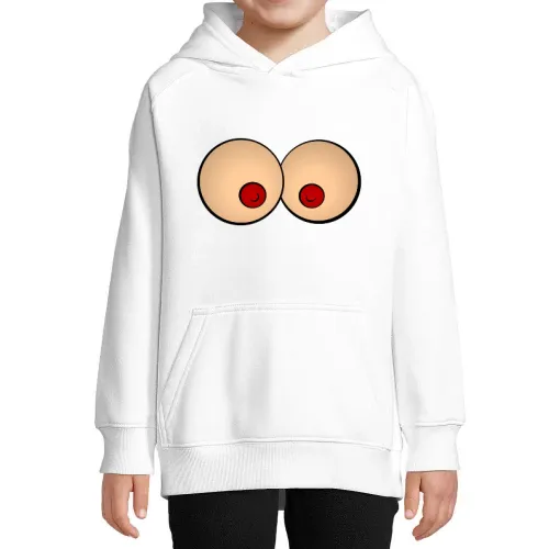 Comic Brüste Hoodie
