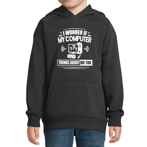 Computer Liebhaber Informatiker Büro Job Admin Hoodie Kinder Stellar