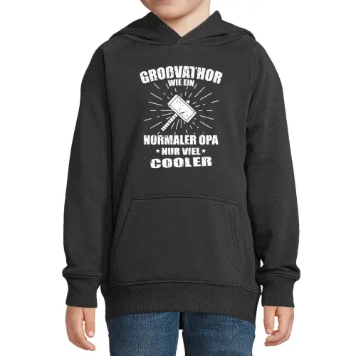 Cooler Großvater Opa - Groß-Vathor Vatertag Motiv Hoodie Kinder Stellar
