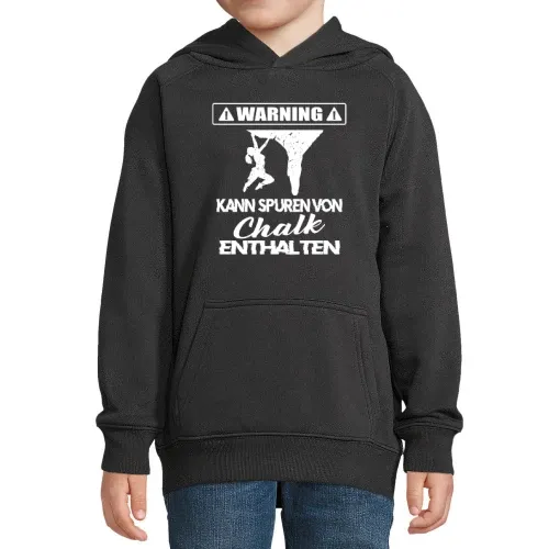 Damen Boulderer Kletterer Magnesia Chalk Designs Kinder Hoodie Damen Boulderer Kletterer Magnesia Chalk Designs Hoodie