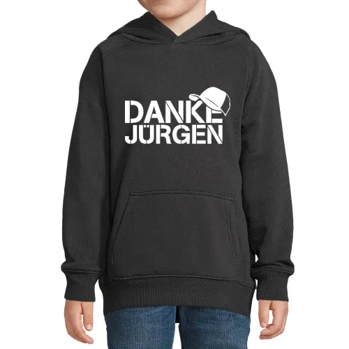 Danke Jürgen Basecap Kinder Hoodie