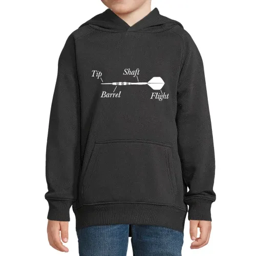 Dartpfeil Beschreibung Kinder Hoodie