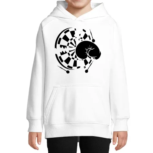 Dartscheibe Boxen Kinder Hoodie
