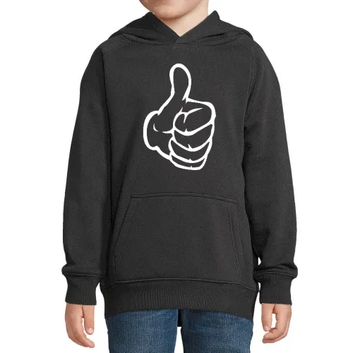Daumen aus Faust Kinder Hoodie