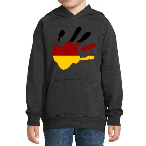 Deutschland Hand aufs Herz Hoodie