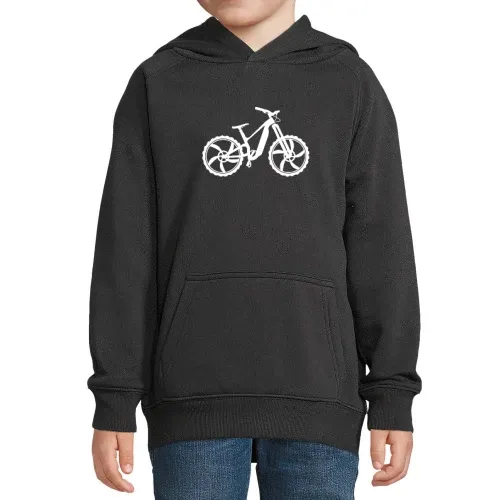 Ebike Fahrrad Horizontal Trail MTB Ebiker Hoodie