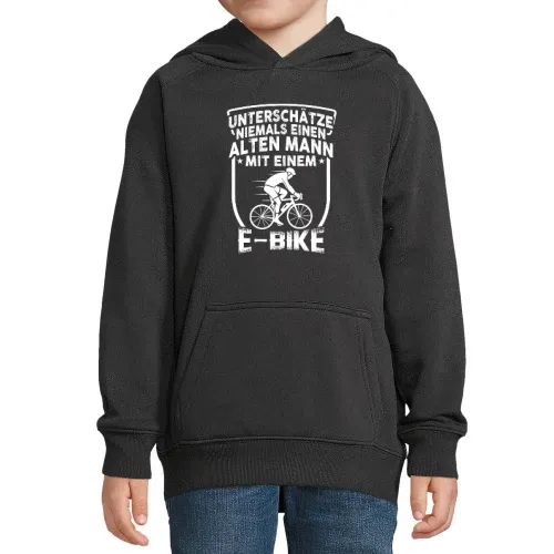 Ebike Mountainbike E-Bike Fahrrad Motiv MTB Hoodie