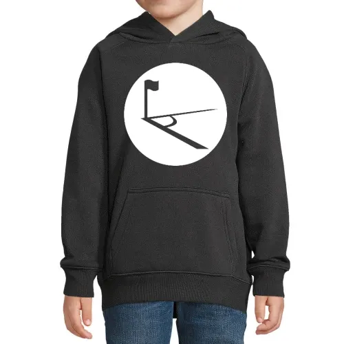 Eckball Fussball im Kreis Hoodie