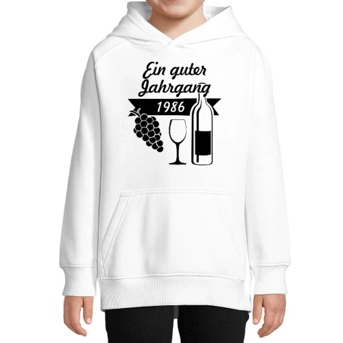 Ein guter Jahrgang 1986 Kinder Hoodie Ein guter Jahrgang 1986 Hoodie