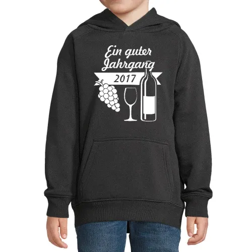 Ein guter Jahrgang 2017 Kinder Hoodie Ein guter Jahrgang 2017 Hoodie