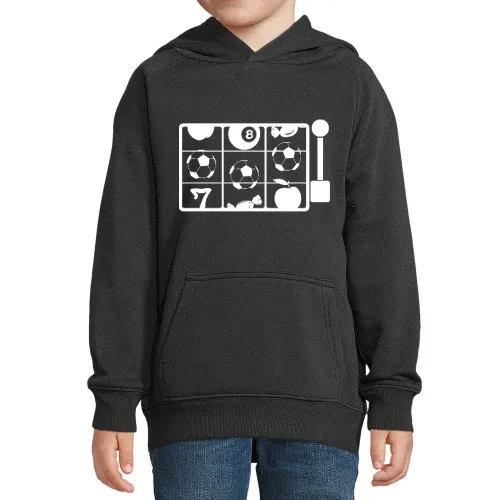 Einarmiger Bandit Fußball Hoodie