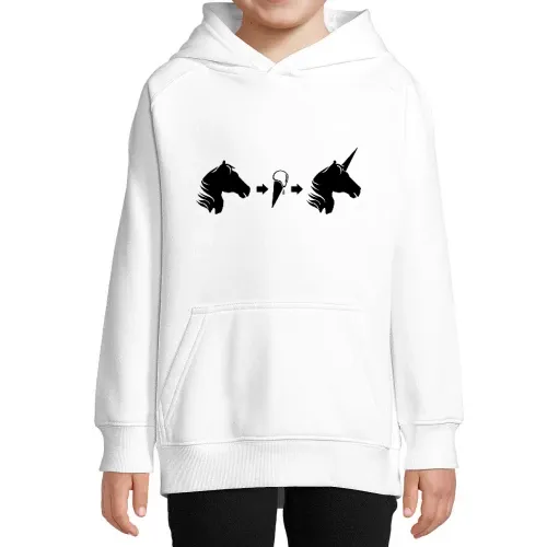 Eis Einhornkopf 2.0 Kinder Hoodie Eis Einhornkopf 2.0 Hoodie