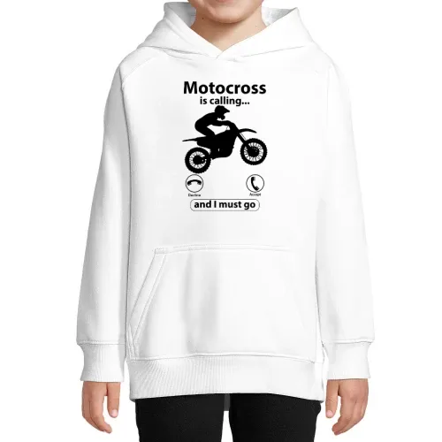 Enduro Anruf Dirt Bike Handy Motocross Is Calling Hoodie