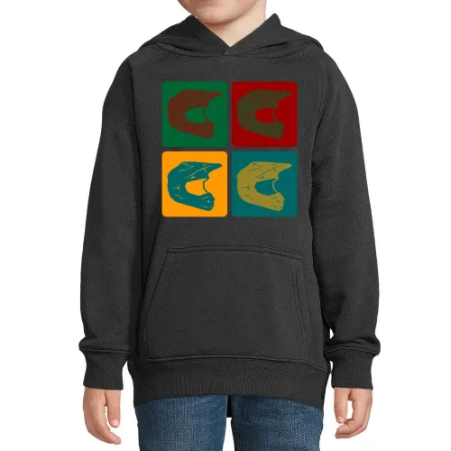 Endurohelm Warhol Hoodie Kinder Stellar