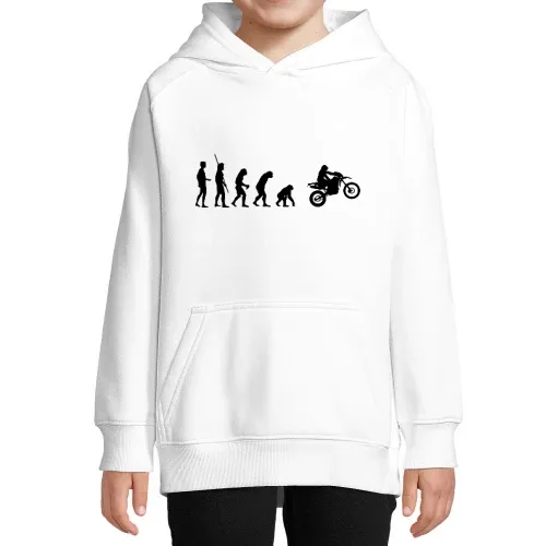 Evolution Enduro Rückwärts Kinder Hoodie Evolution Enduro Rückwärts Hoodie