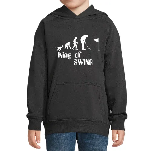 Evolution Golf King of Swing Hoodie Kinder Stellar