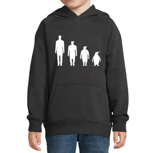 Evolution Pinguin Hoodie Kinder Stellar