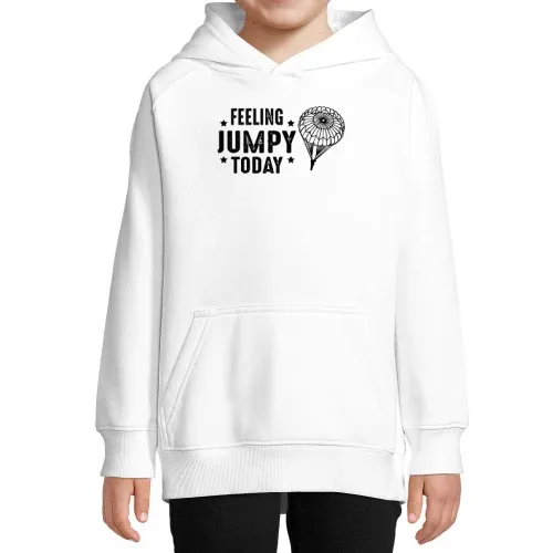 Fallschirmjäger Falli Feeling Jumpy Today Hoodie Kinder Stellar