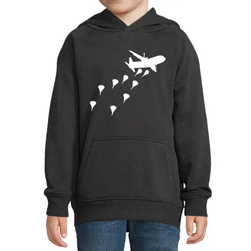 Fallschirmjäger Rundkappe Heer Fallschirmspringer Hoodie Kinder Stellar