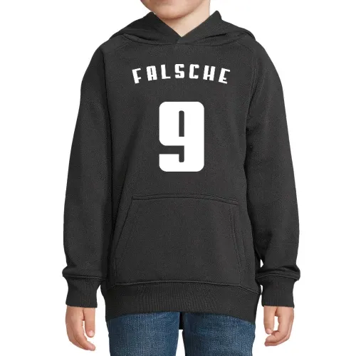 falsche Neun 9 Rückennummer Hoodie Kinder Stellar